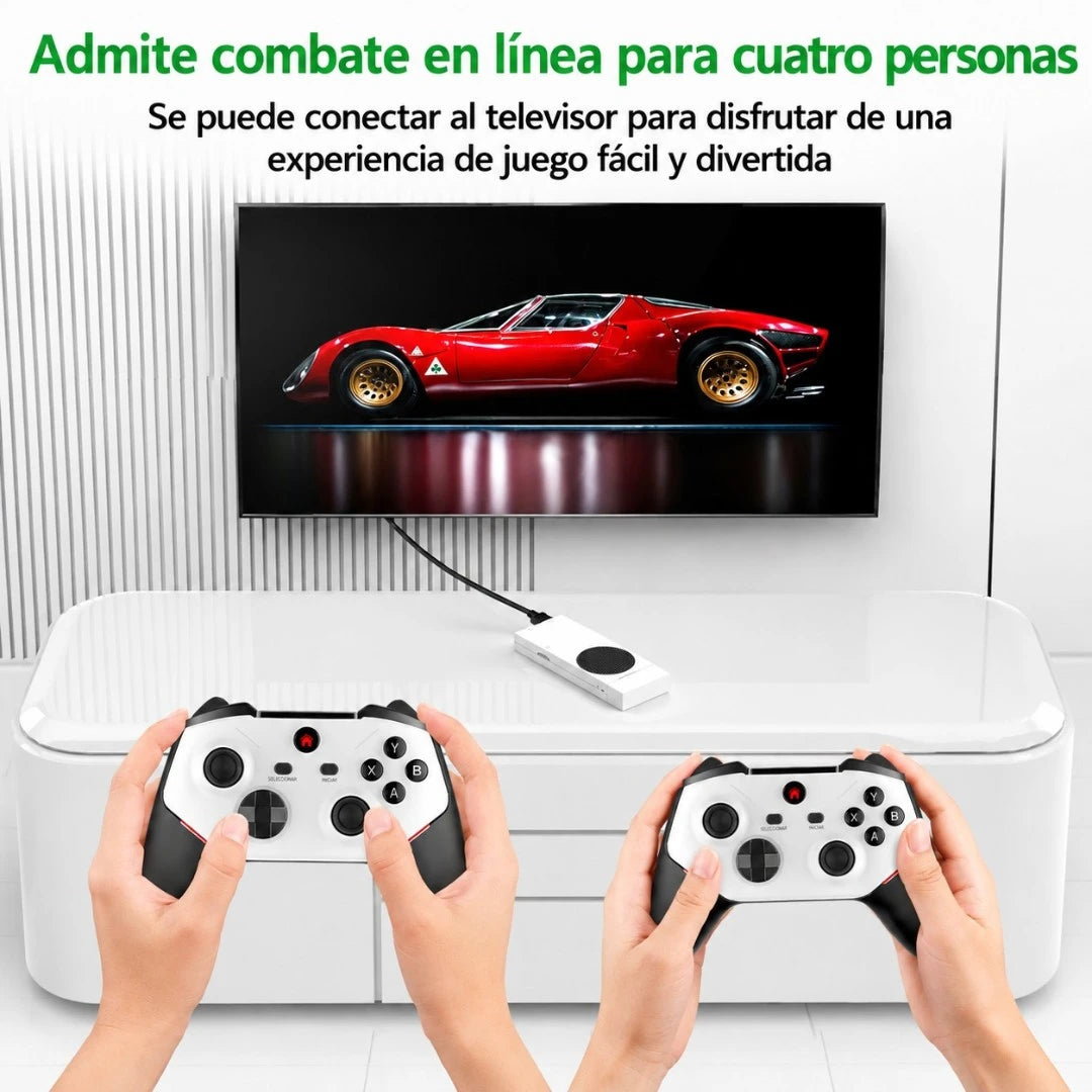 Consola Retro Para TV 4K Con 21.300 Juegos Y Controles Recargables M88