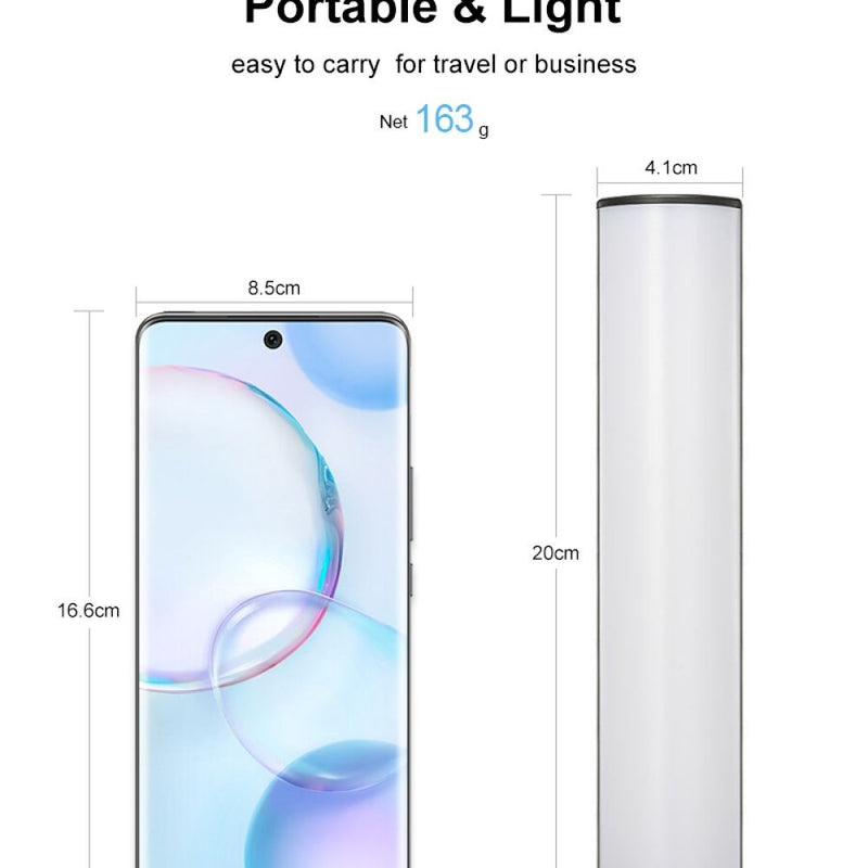 Cargue la imagen en el visor de la galería, Barra de Luz Recargable P/Videos RGB W200 ¡Envio Gratis!
