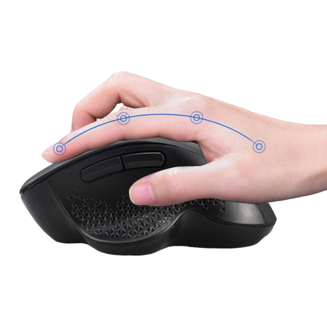 Mouse Inalámbrico Ergonómico Jertech W500 B2B