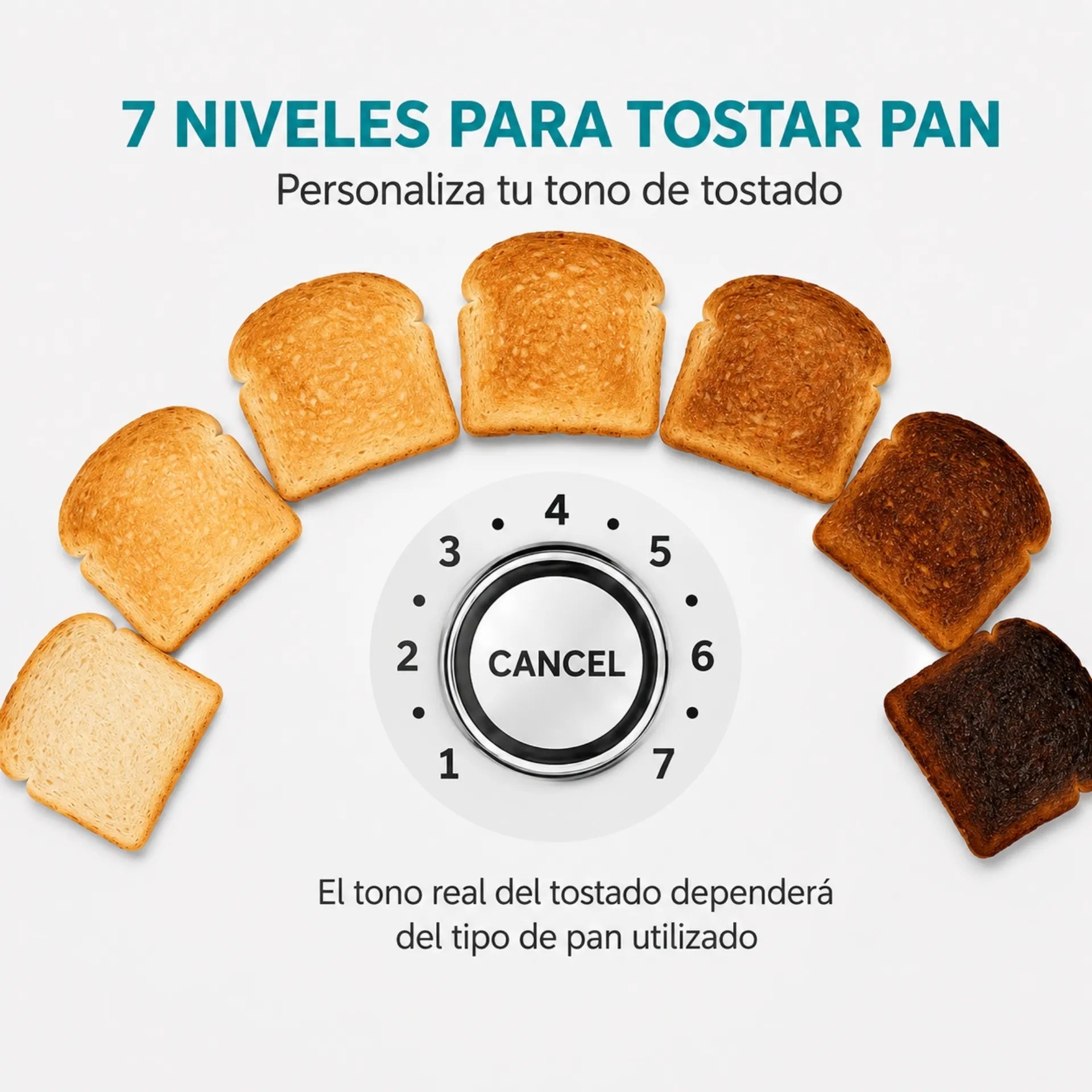 Tostadora Eléctrica Winning Star Con 2 Ranuras, Control De Tostado y Función Descongelar ST-2101