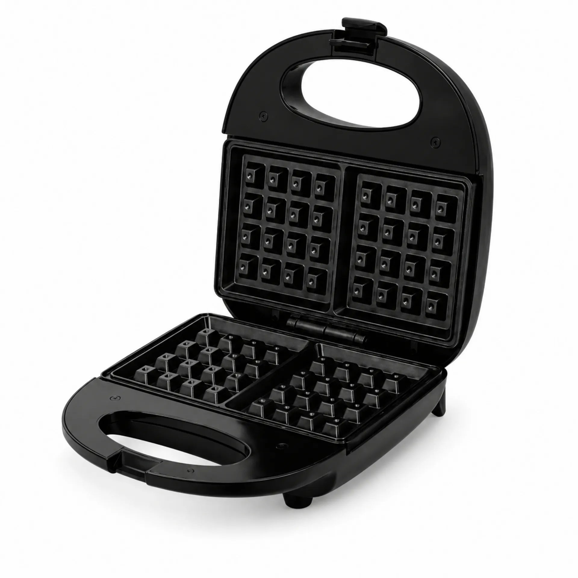 Waflera Winning Star Con Doble Molde Antiadherente y Potencia de 750W ST-2121