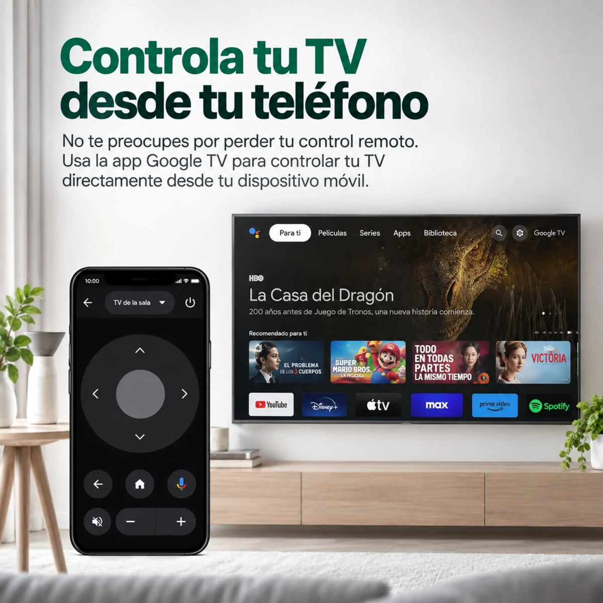 Watch ONN Original Dispositivo Streaming 4K Con Google TV, Control Por Voz Y Google Cast onn. B2B