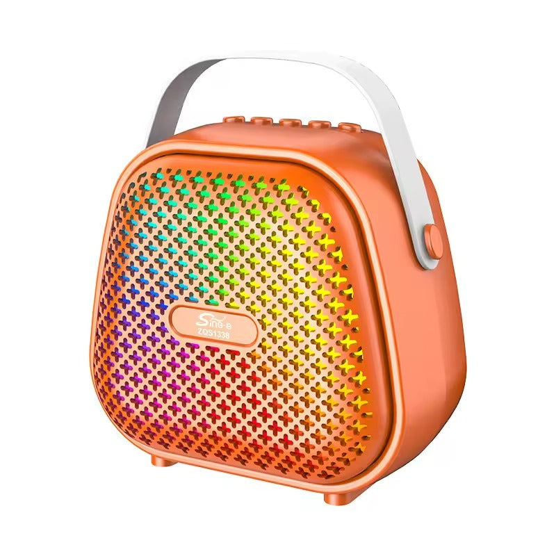 Radio Parlante RGB Con Microfono ZQS1338
