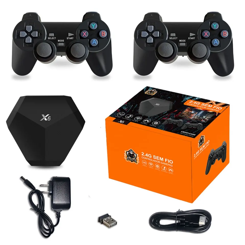 Cargue la imagen en el visor de la galería, Consola Emuladora 15.000Juegos Dos Controles Inalambricos X6 ¡Envio Gratis!
