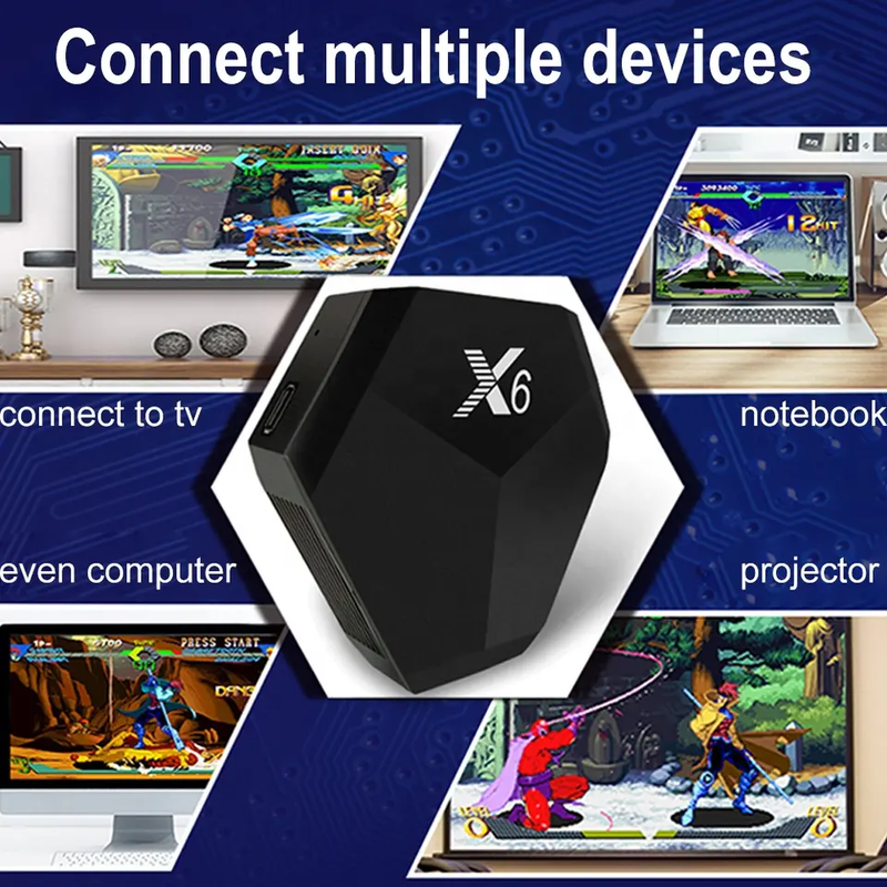 Cargue la imagen en el visor de la galería, Consola Emuladora 15.000Juegos Dos Controles Inalambricos X6 ¡Envio Gratis!
