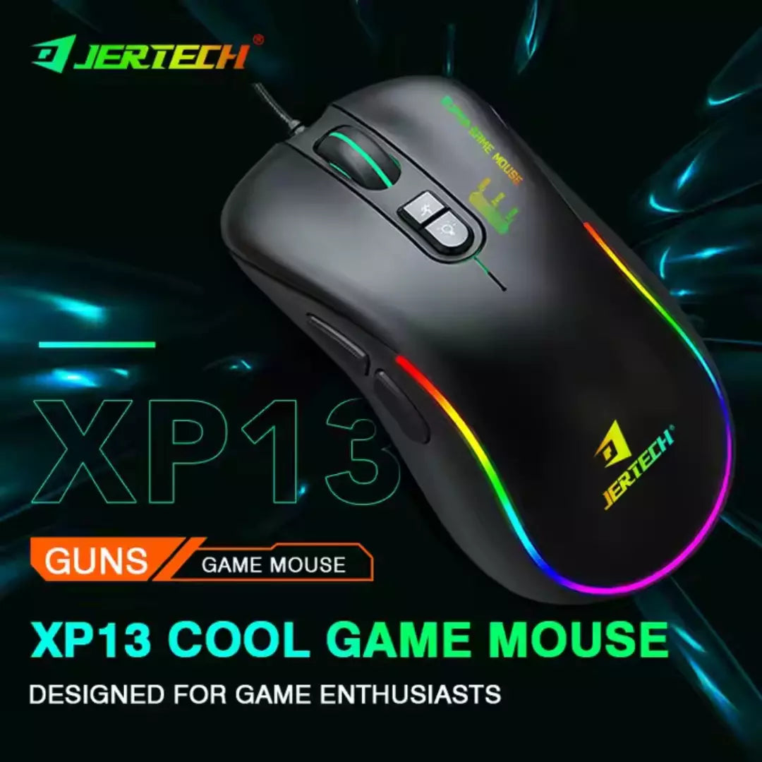 Mouse Con Cable USB Guns Jertech XP13