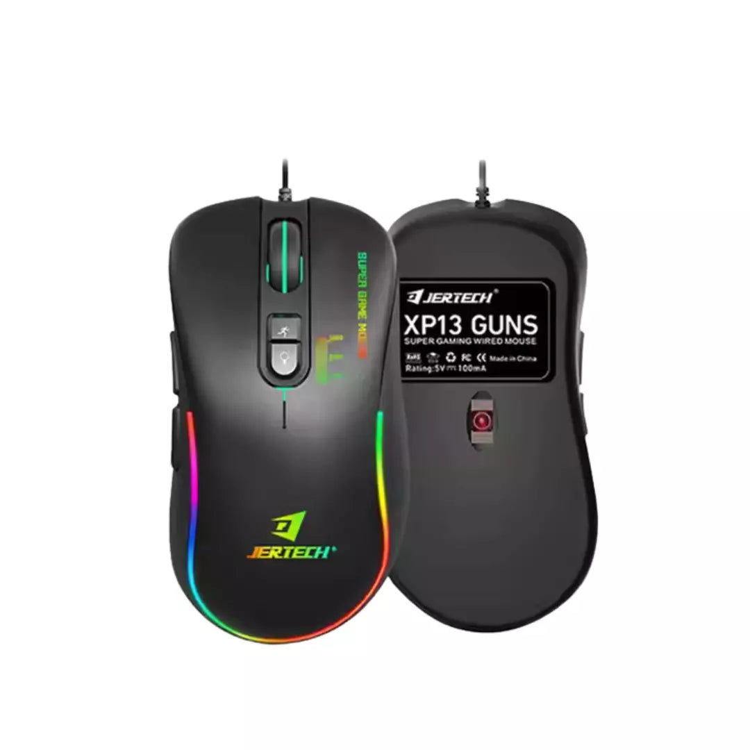 Mouse Con Cable USB Guns Jertech XP13