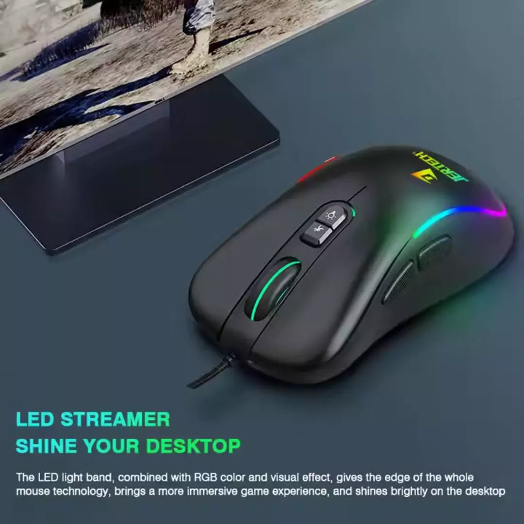 Mouse Con Cable USB Guns Jertech XP13