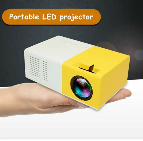 Cargue la imagen en el visor de la galería, Mini Proyector Portatil LED Conexión Telefono Wifi YG300S ¡Envio Gratis!
