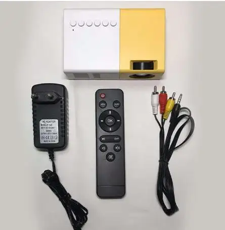 Cargue la imagen en el visor de la galería, Mini Proyector Portatil LED Conexión Telefono Wifi YG300S ¡Envio Gratis!
