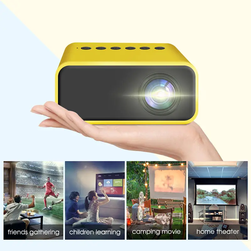 Cargue la imagen en el visor de la galería, Mini Proyector LED Portátil conexión teléfono YZ03 ¡Envio Gratis!
