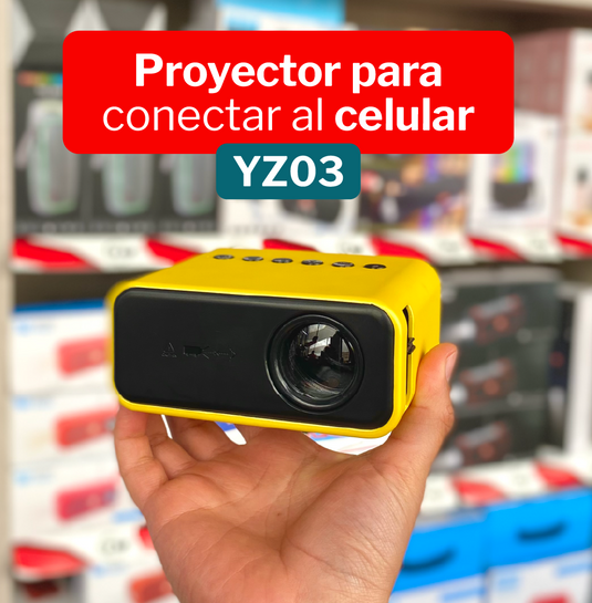 Mini Proyector LED Portátil conexión teléfono YZ03 ¡Envio Gratis!