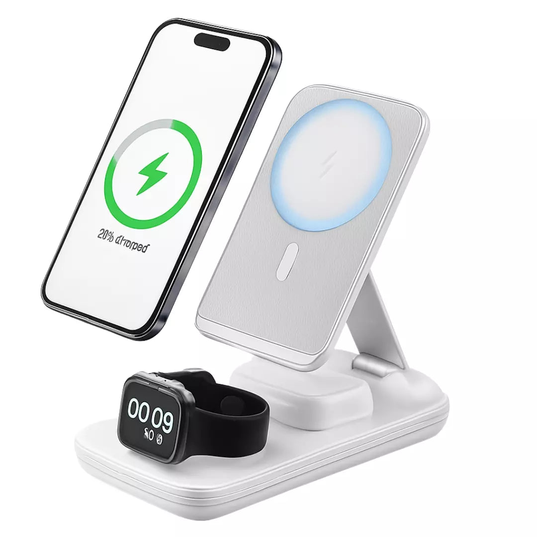 Soporte Magnético Powerbank 10.000 mAh con Carga Inalámbrica RYT007