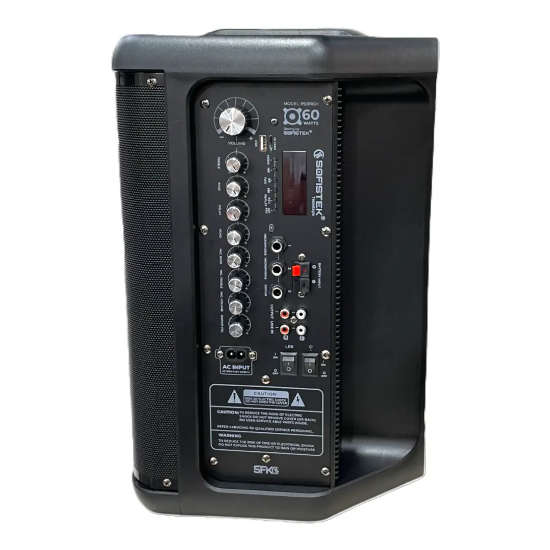 Parlante Cabina Sofistek De 40w De Potencia PS1 PRO +