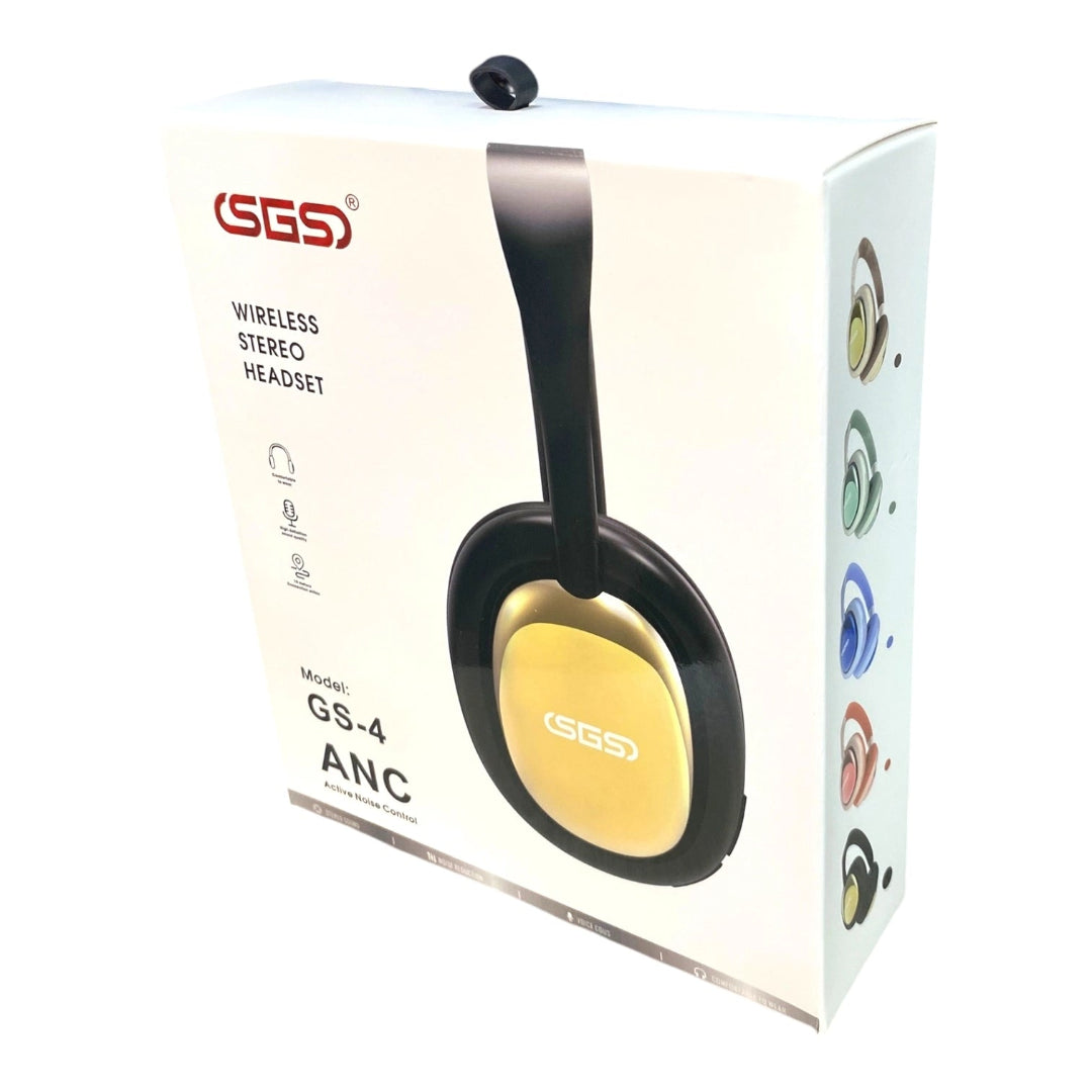 Audífonos SGS De Diadema Inalámbrica GS-4