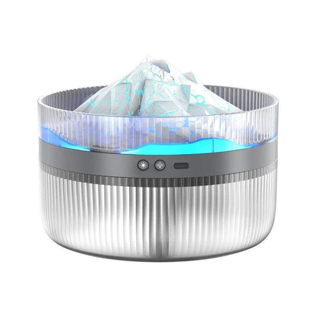 Humidificador De Aromas City-Baihuo De 260ml Con Diseño De Volcan  MY-7519