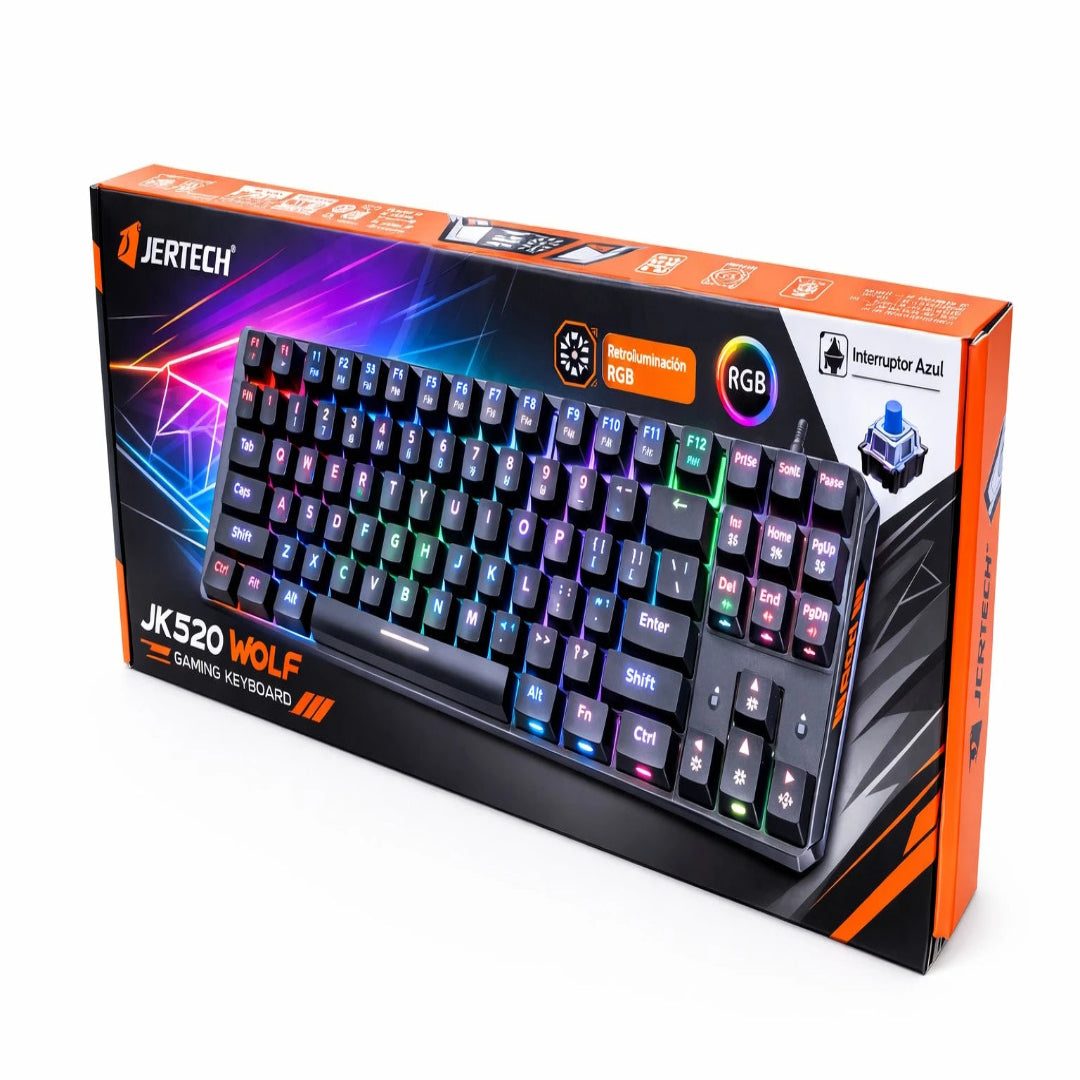 Teclado Bluetooth Recargable Mecánico Jertech Motion JK530