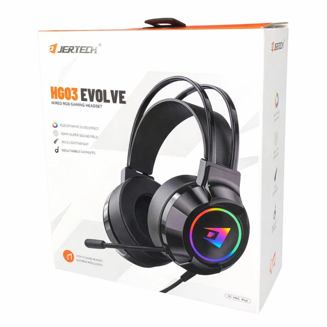 Audífonos Jertech De Diadema Gamer Con Adaptador Para Play 4  HG03