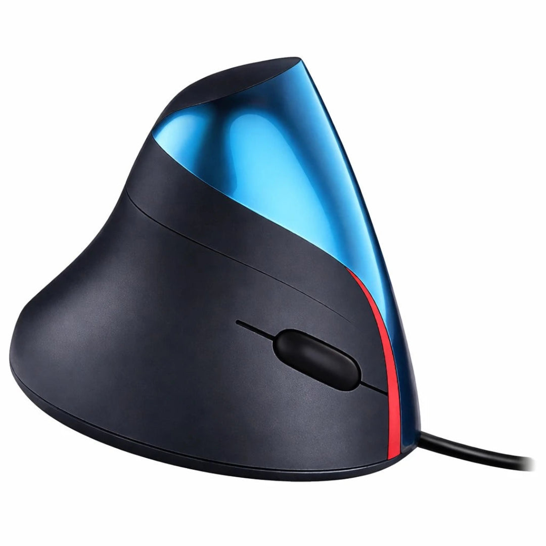 Mouse Ramitech Vertical Ergonómico Alambrico Con Conexion USB 2.0 RAM-G14