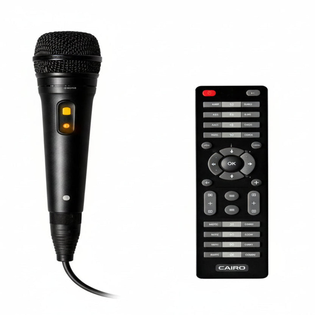 Cabina Niatec De 8" Con 20w De salida Recargable + Microfono NT-PB12+NT-H5