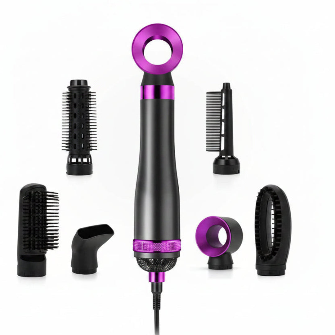 Secador City-Baihuo Para Cabello  5 en 1 Con Potencia de 1000w MY-7654