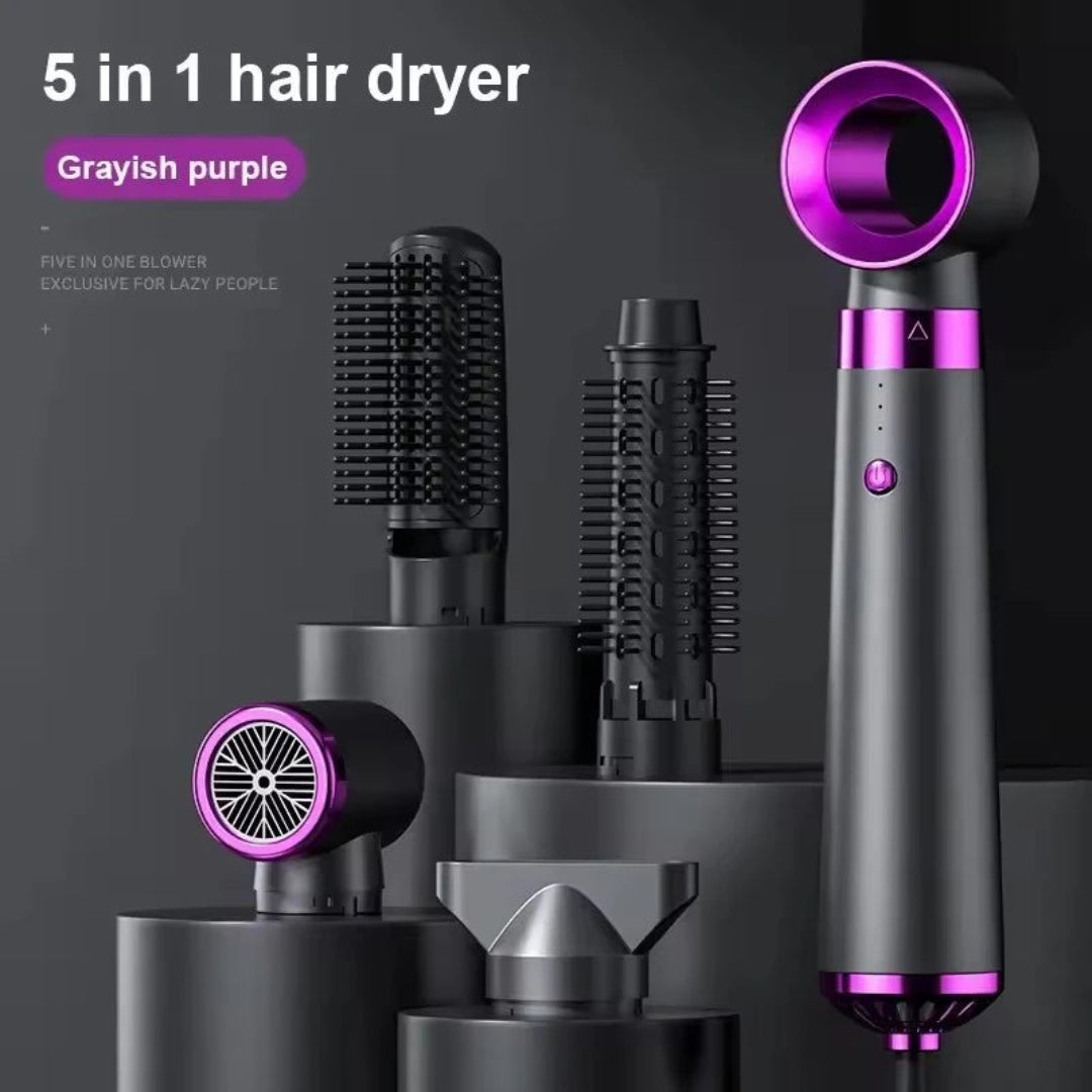 Secador City-Baihuo Para Cabello  5 en 1 Con Potencia de 1000w MY-7654