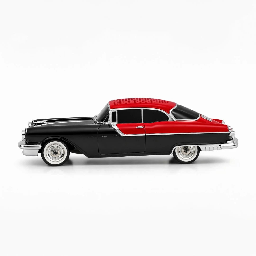 Parlante Bluetooth Retro Tipo Auto Clásico Con Luces LED WS-598