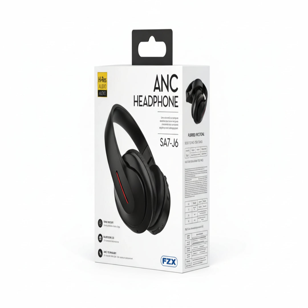 Audífonos PZX De Diadema Con Cancelacion De Ruido SAZ-J6
