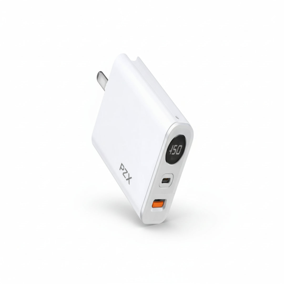 Cargador PZX Para Celular De 45w Con Carga Super Rapida P76
