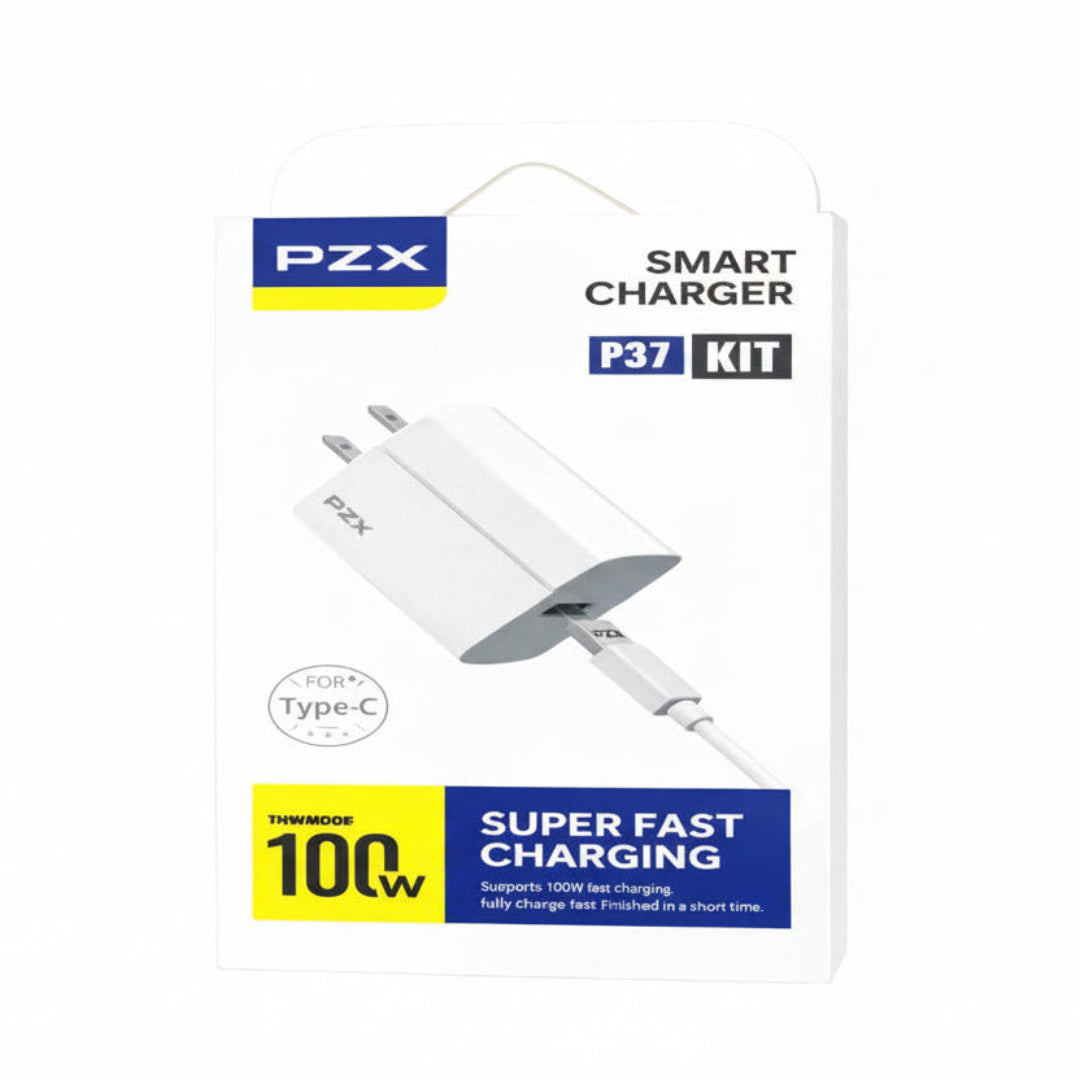 Cargador PZX Para Celular De Usb a Typec Con Potencia de 22.5w P37