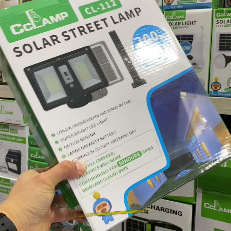 Cargar y reproducir video en Gallery Viewer, Lampara Solar Recargable 200W Clamp CL-112 ¡Envio Gratis!

