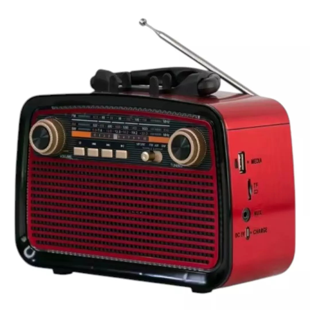 Radio Parlante Bluetooth Vintage De 3" KTF-1467