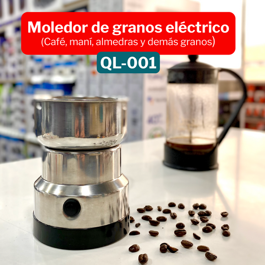 Maquina Moledora de Café/Granos Eléctrica 200W QL-001 ¡Envío Gratis!
