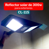 Lampara Solar Recargable Incluye Pedestal 300W CL-115 ¡Envio Gratis!