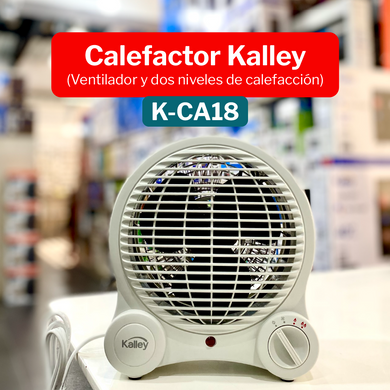 Calentador de Ambiente 1500W Kalley K-CA18