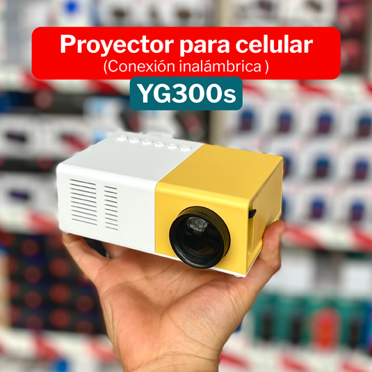 Este mini proyector es perfecto para llevar tus contenidos