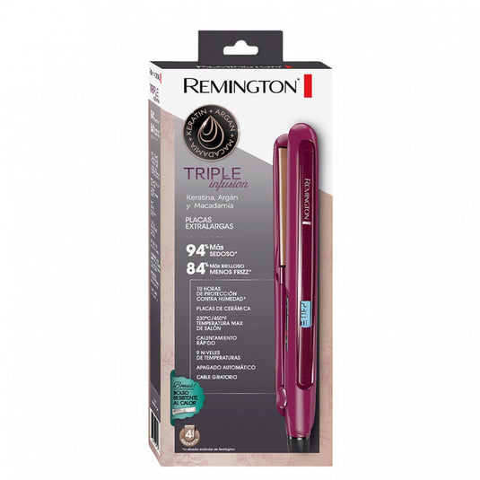 Plancha Remington S7740 Triple Infusion Original