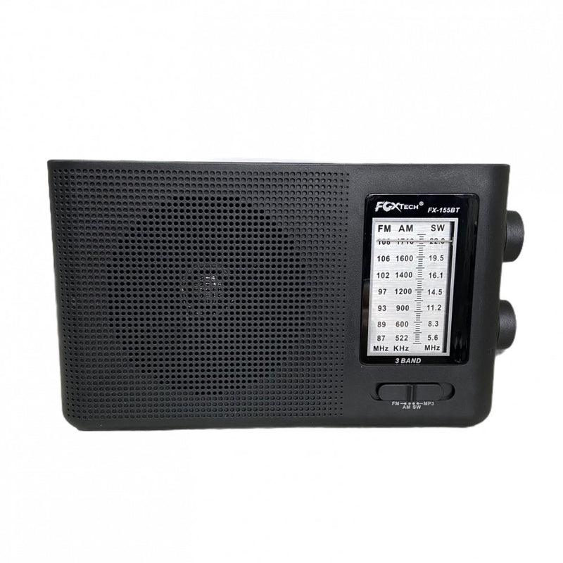 Cargue la imagen en el visor de la galería, Radio Parlante Recargable Transistor AMFM Bluetooth Panel Solar FX-155BT
