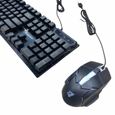 Combo Teclado Mouse Alámbrico Jertech Anivia KM180