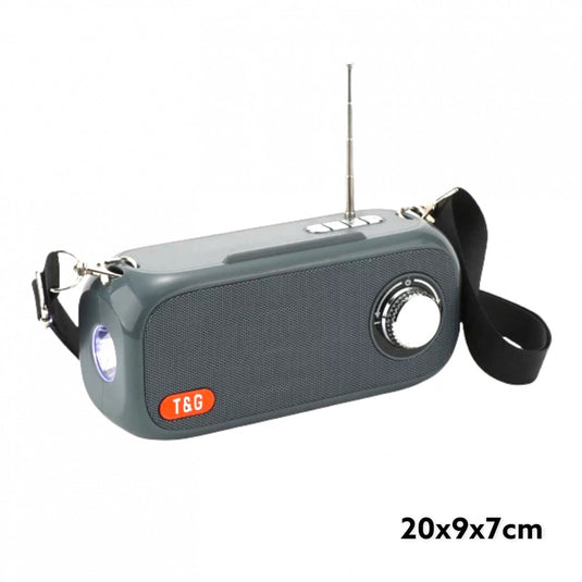 Radio Parlante Bluetooth Recargable T&G TG-613