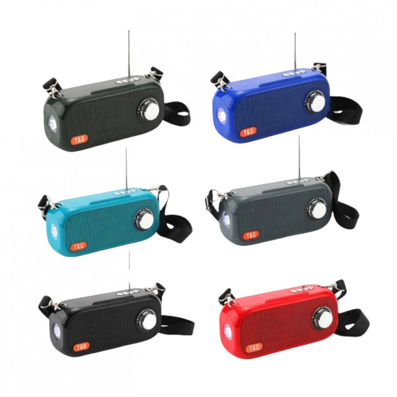 Cargue la imagen en el visor de la galería, Radio Parlante Bluetooth Recargable T&amp;G TG-613
