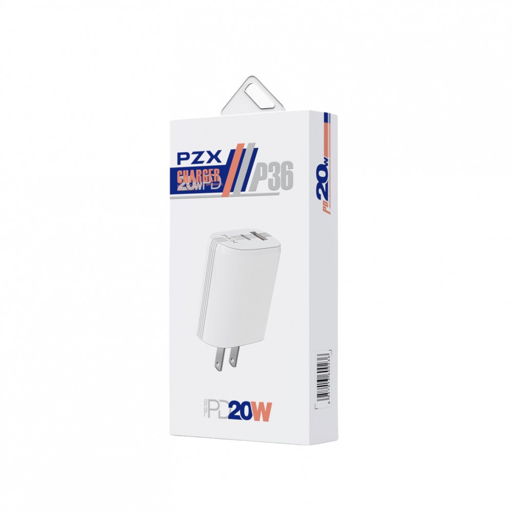 Cargador Para Celular 5A 20W QC 5.0 PD PZX P36