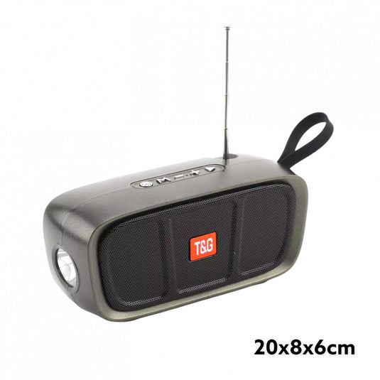 Radio Parlante Bluetooth Recargable T&G TG-615