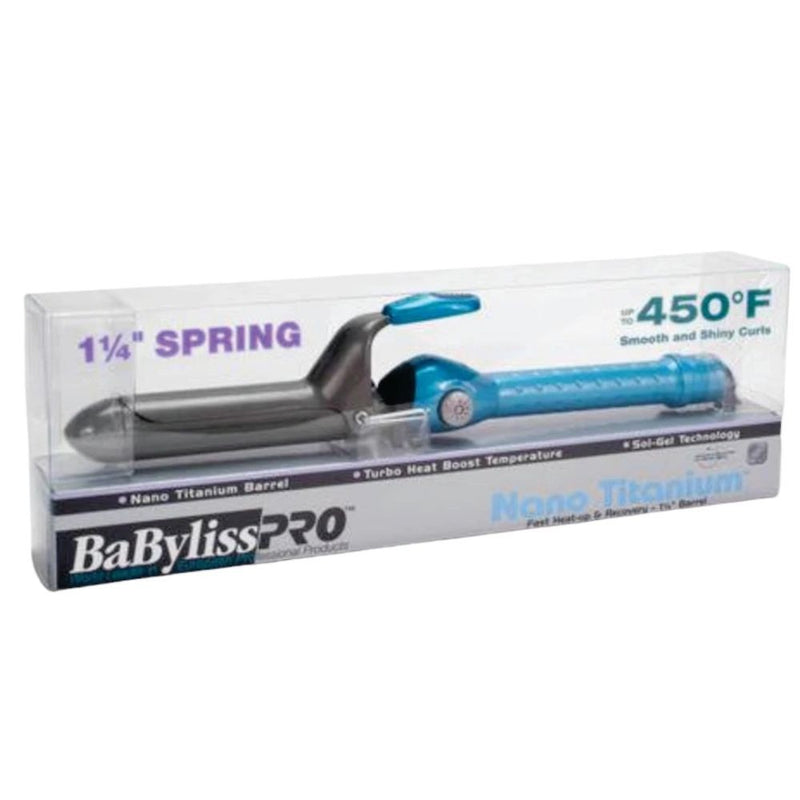 Cargue la imagen en el visor de la galería, Pinza Babyliss Nano Titanium 1/4 BABNT125SN
