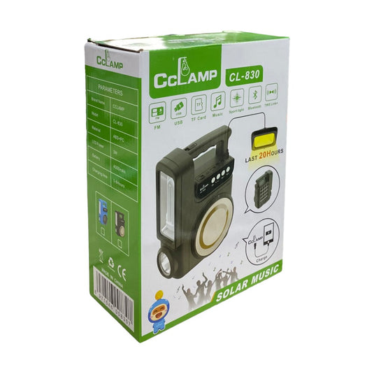 Radio Parlante con Panel Solar CL-830