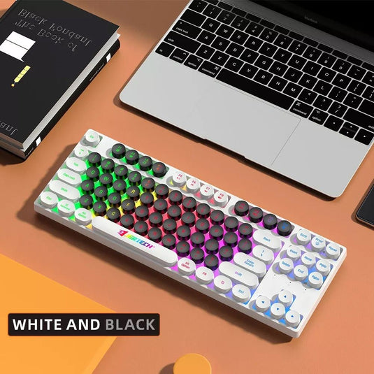 Teclado Estilo Gamer Alambrico retroiluminación DK-600A