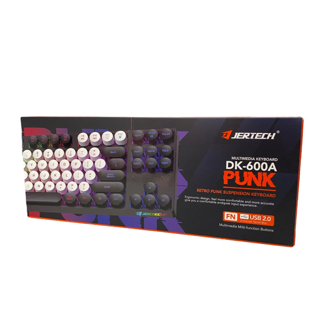 Teclado Gamer Alambrico Retroiluminación DK600A B2B