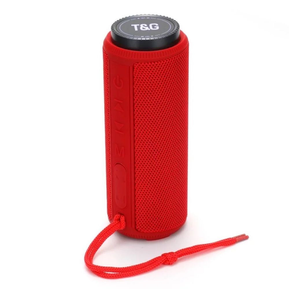 2Radio Parlante Bluetooth Recargable T&G TG-332 Rojo