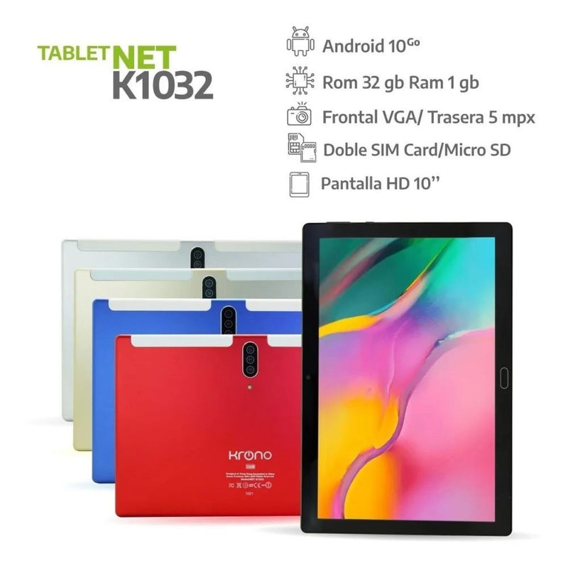 Cargue la imagen en el visor de la galería, Tablet NET KRONO K1032-2

