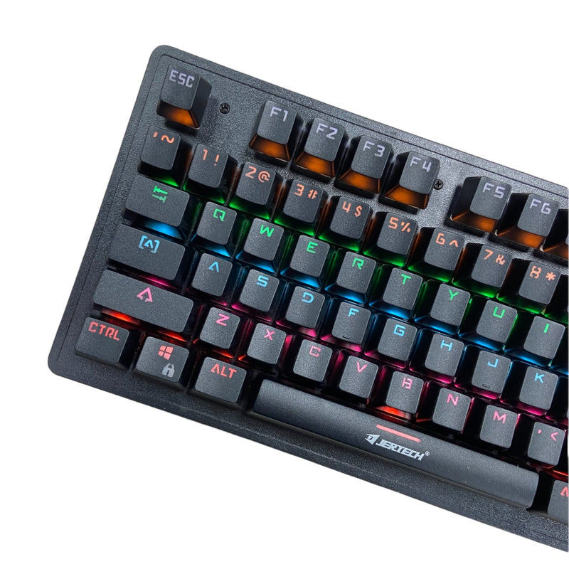 Cargue la imagen en el visor de la galería, Teclado Mecánico Alámbrico RGB Jertech Sprint JK520
